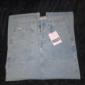 The Ragged Priest Light Blue Denim Skirt